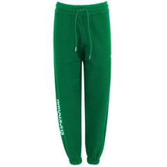 Comme Des Fuckdown Green Cotton Women Sweatpant