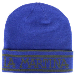 La Martina Blue Acrylic Hats & Cap