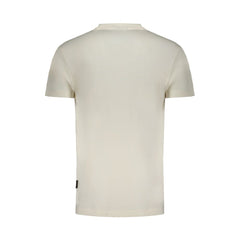 Napapijri White Cotton T-Shirt