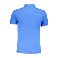 Napapijri Blue Cotton Polo Shirt