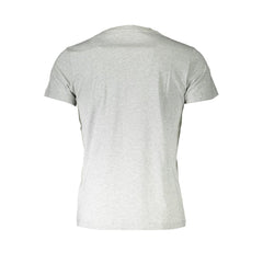 Diesel Gray Cotton Men T-Shirt