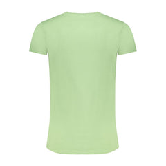 Gaudi Green Cotton T-Shirt