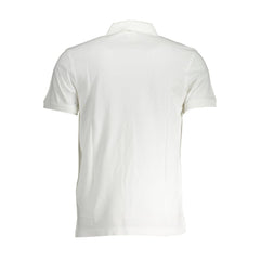 Levi's White Cotton Men Polo