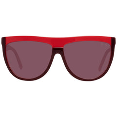 Emilio Pucci Burgundy Plastic Sunglasses