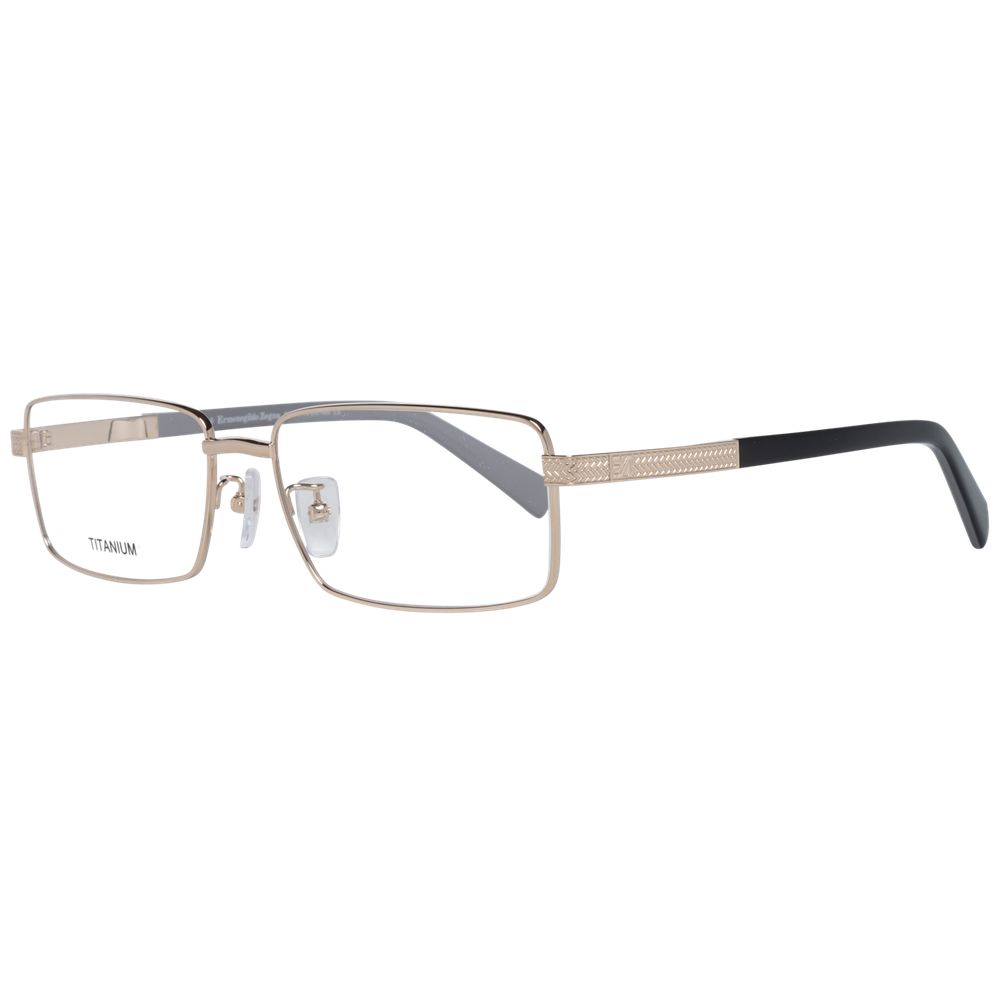 Ermenegildo Zegna Gold Men Optical Frames