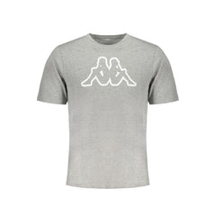 Kappa Gray Cotton T-Shirt