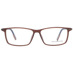 Ermenegildo Zegna Brown Plastic Glasses (Frames)