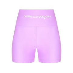 Comme Des Fuckdown Purple Polyester Short