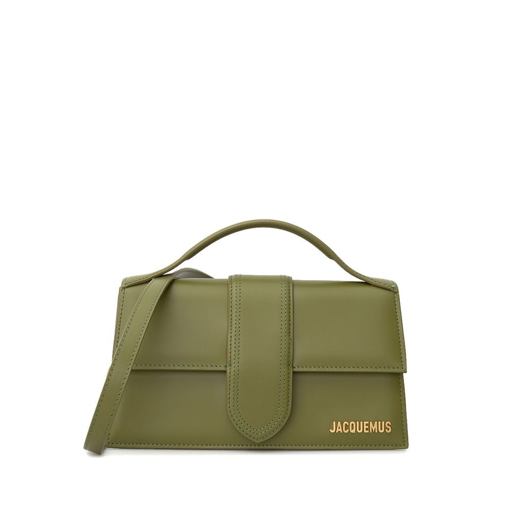 Jacquemus Green Leather Shoulder Bag