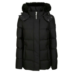 Moose Knuckles Black Polyester Jacket & Coat