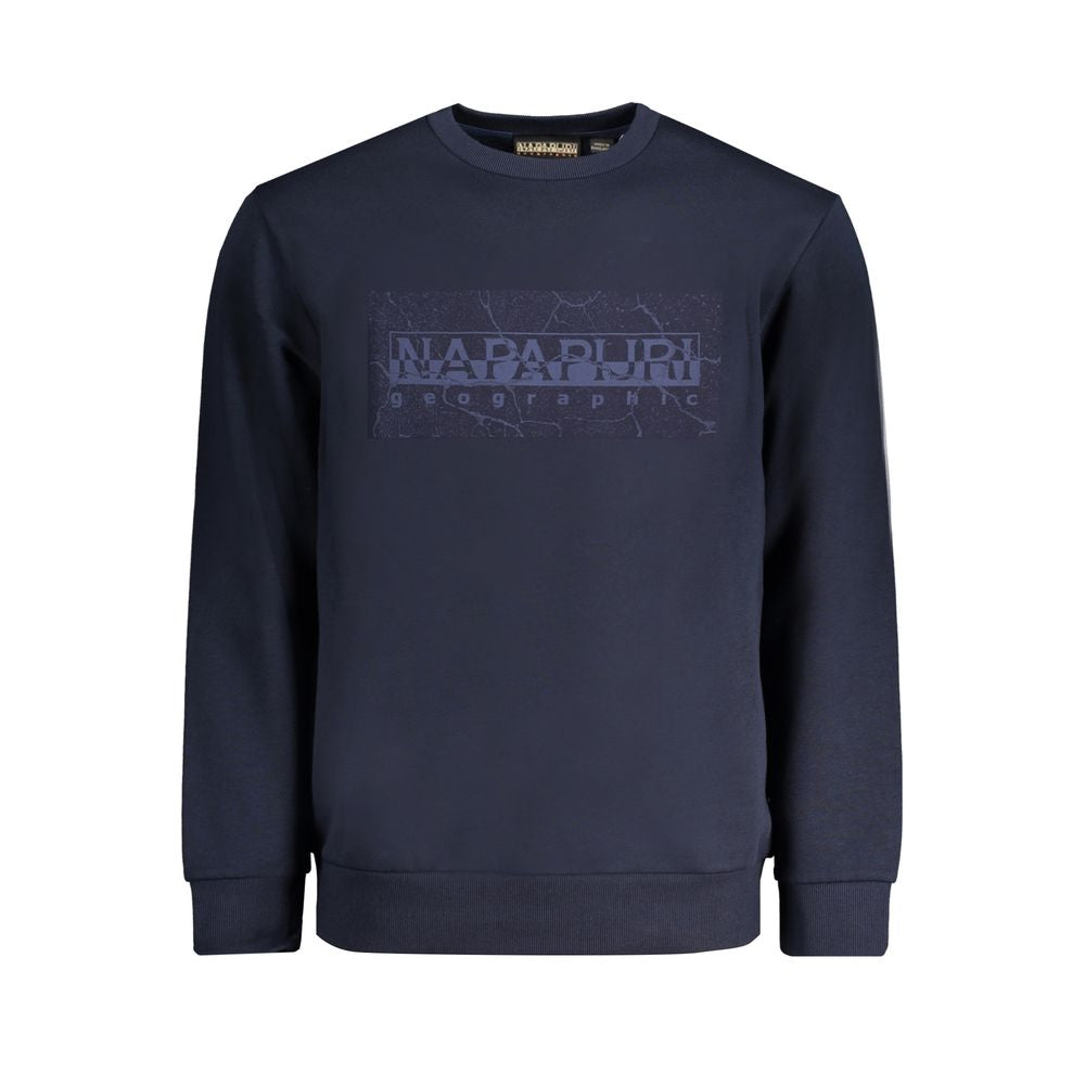 Napapijri Blue Cotton Sweater