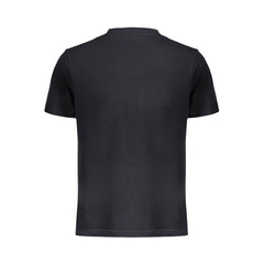 Napapijri Black Cotton T-Shirt