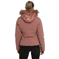 Yes Zee Pink Nylon Jackets & Coat