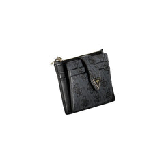 Guess Jeans Black Polyethylene Wallet