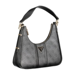 Guess Jeans Gray Polyethylene Handbag