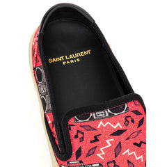 Saint Laurent Pink Cotton Sneaker