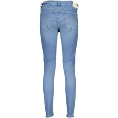 Tommy Hilfiger Light Blue Cotton Jeans & Pant