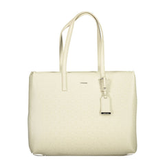 Calvin Klein Beige Polyester Handbag