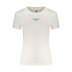 Tommy Hilfiger White Cotton Tops & T-Shirt