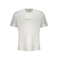 Calvin Klein White Cotton T-Shirt