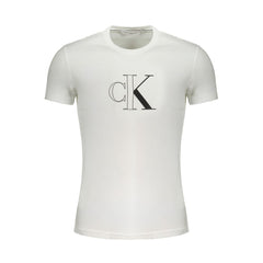 Calvin Klein White Cotton T-Shirt