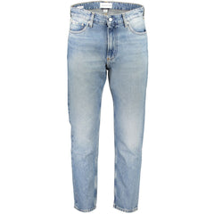 Calvin Klein Light Blue Cotton Jeans & Pant