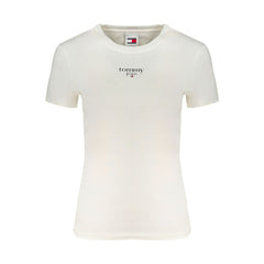 Tommy Hilfiger White Cotton Tops & T-Shirt