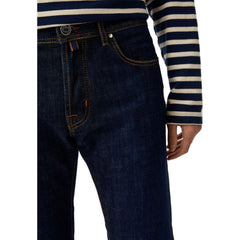 Jacob Cohen Blue Cotton Men Jeans