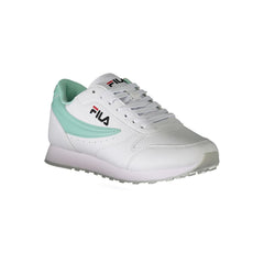 Fila White Polyester Women Sneaker