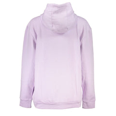 Cavalli Class Purple Cotton Sweater