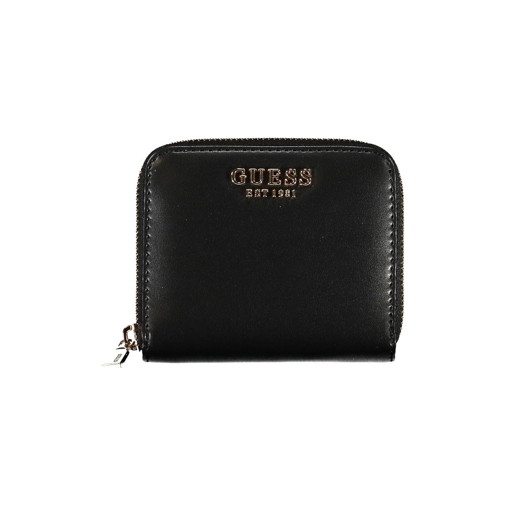 Guess Jeans Black Polyethylene Wallet