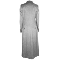 Made in Italy Gray Wool Vergine Jackets & Coat