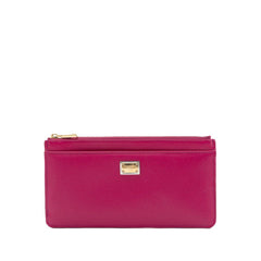 Dolce & Gabbana Fuchsia Leather Wallet