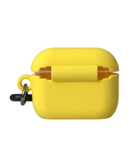 Dolce & Gabbana Yellow Silicone Logo Embossed Airpods Case