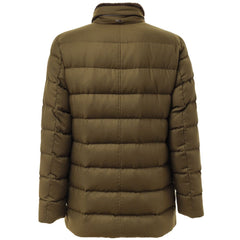 Herno Green Viscose Jacket