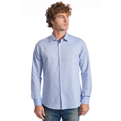 Baldinini Trend Light Blue Cotton Shirt