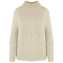 Malo Beige Wool Sweater