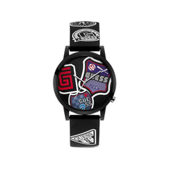 Guess Black Silicone Watch