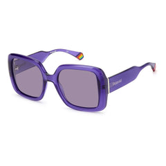 Polaroid Purple Plastic Sunglasses