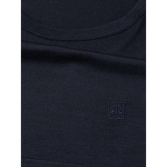 Corneliani Blue Silk T-Shirt