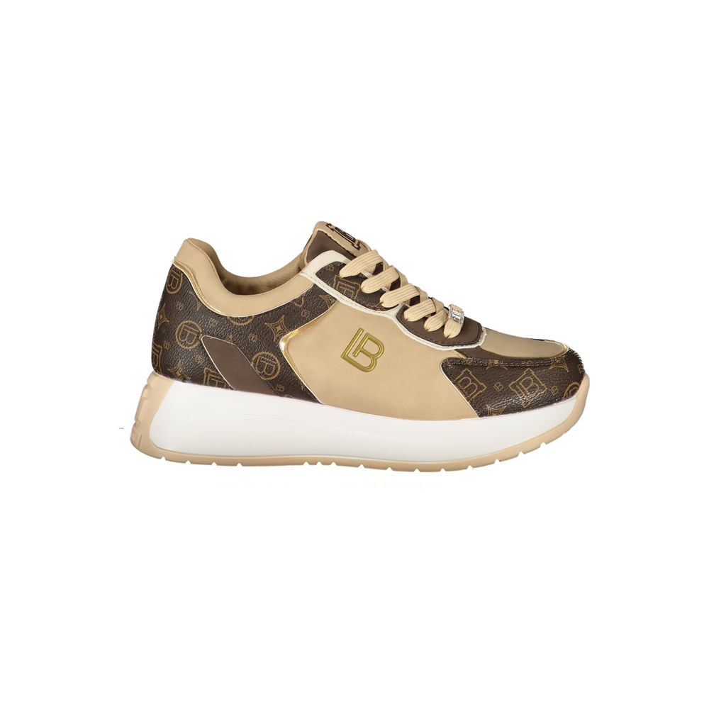 Laura Biagiotti Beige Polyethylene Sneaker