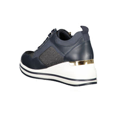 Laura Biagiotti Blue Polyester Sneaker