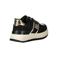 Laura Biagiotti Black Polyester Sneaker