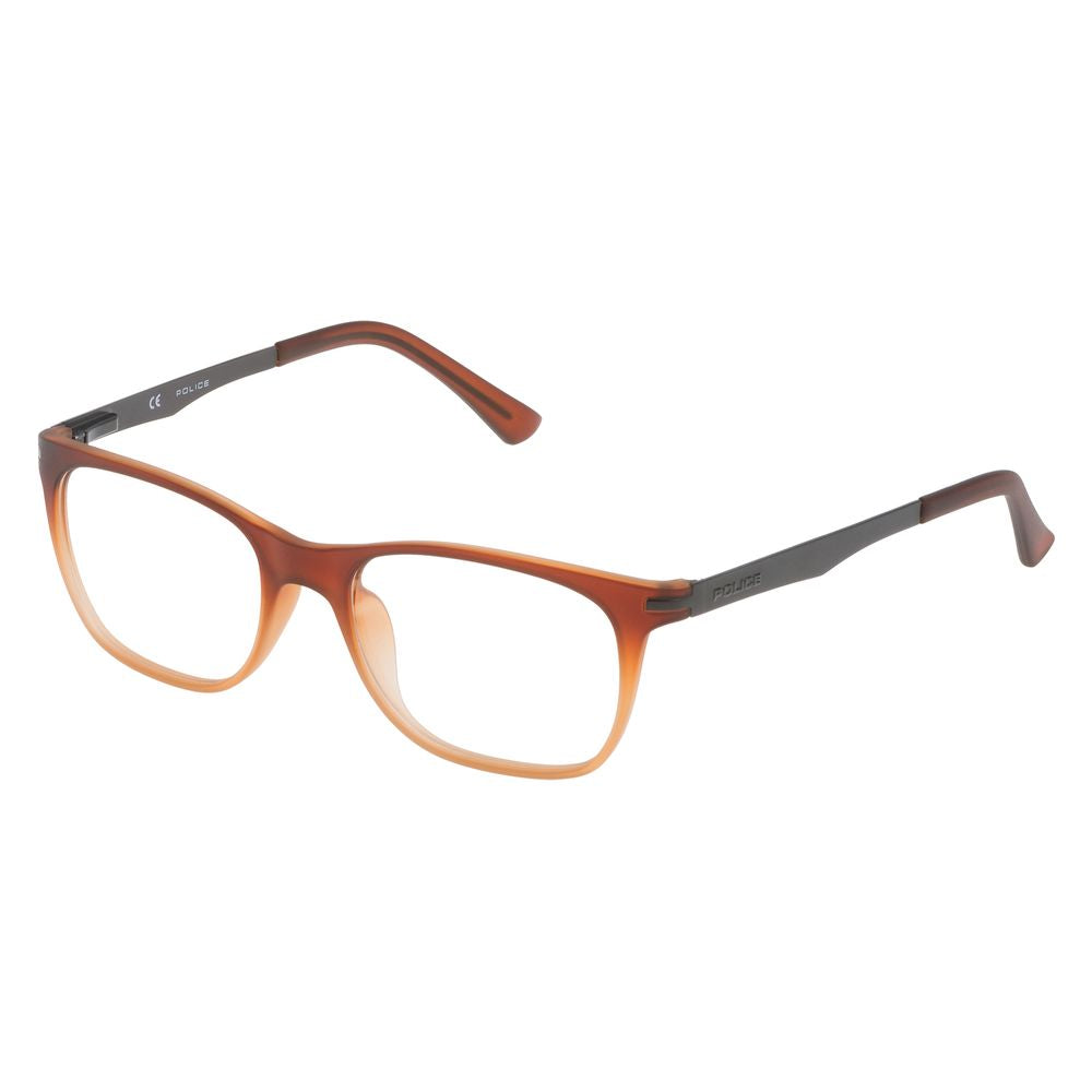 Police Brown Plastic Frames