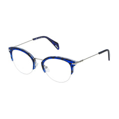 Police Blue Metal Frames