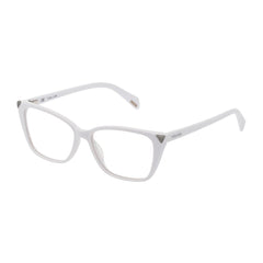 Police White Plastic Frames