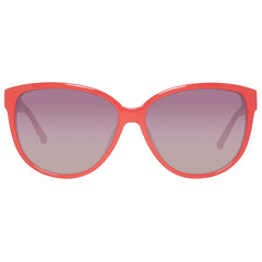 Swarovski Red Acetate Sunglasses