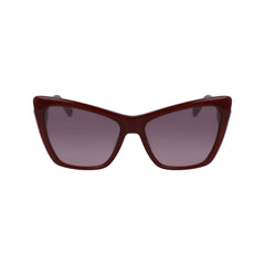 Longchamp Red Acetate Sunglasses