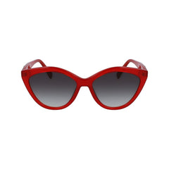 Longchamp Red Acetate Sunglasses