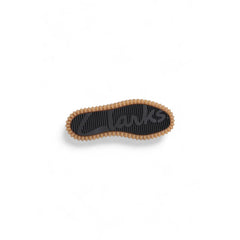 Clarks Black Suede Leather Platform